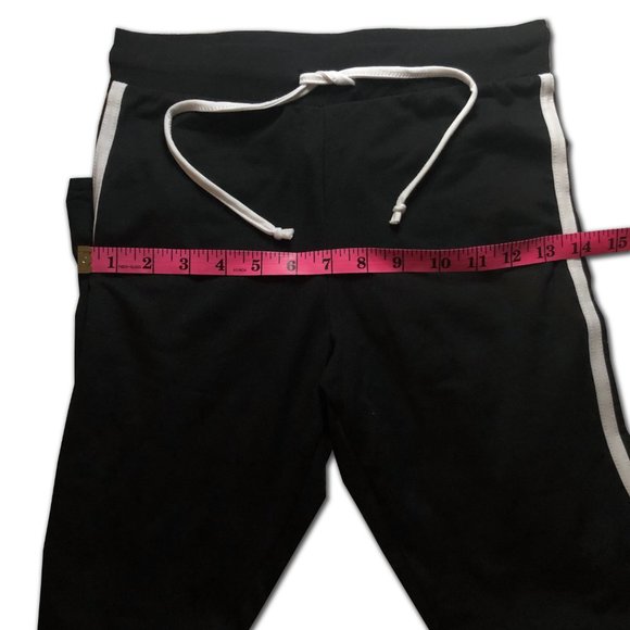 Black with White Stripe Matching Tracksuit - Picture 6 of 7